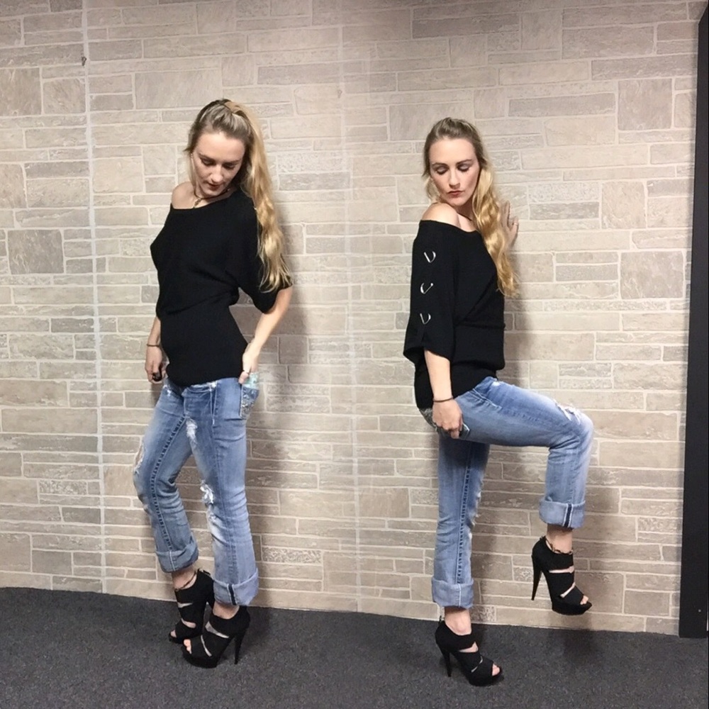 Off the Shoulder Bell Sleeve Top